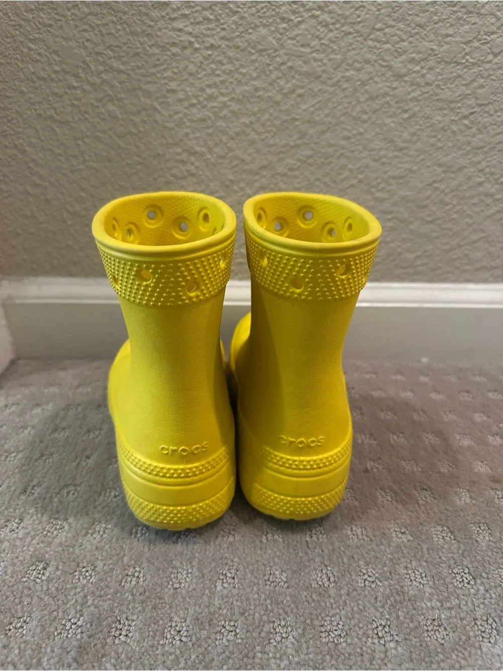 Crocs Kids' Yellow Boots